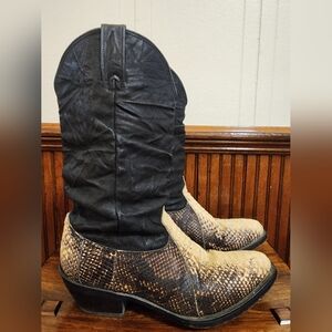 Durango Black Cowboy Boots